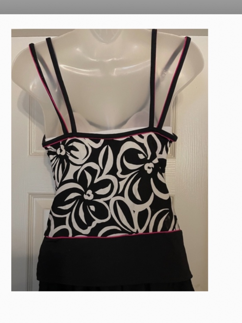Bikini set Jamaica Bay bikini tankini size 12,Ocean dreams swim skirt size 10 - Picture 5 of 8